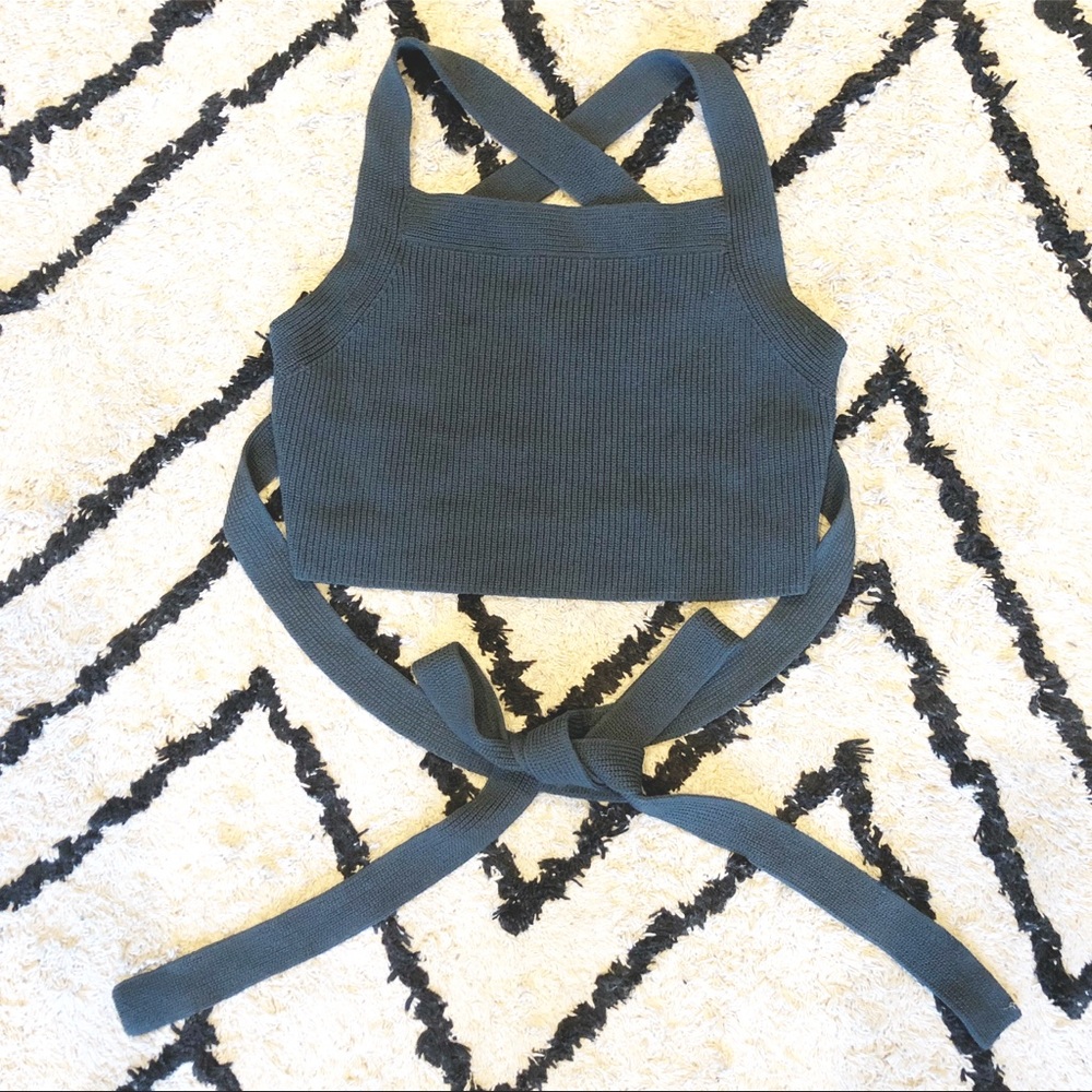 Aritzia Wilfred Cayenne Knit Top